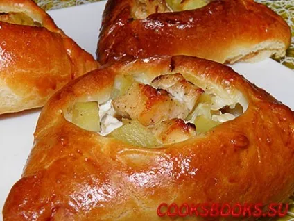 Самса з куркою і картоплею (вечеря) Самса з куркою і картоплею