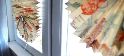 Штори і жалюзі з шпалер своїми руками майстер клас з фото та відео (руками) Штори і жалюзі з шпалер своїми руками майстер клас з фото та відео