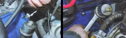 Зняття і установка датчика тиску масла ВАЗ 2106 (датчика) Зняття і установка датчика тиску масла ВАЗ 2106