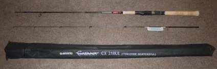 Спінінг shimano catana cx 210ul - ідеальний для початківців (спінінг) Спінінг shimano catana cx 210ul - ідеальний для початківців