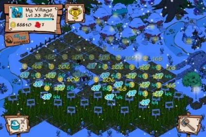Smurfs village - веселий синій фермер, obofon (obofon) Smurfs village - веселий синій фермер, obofon