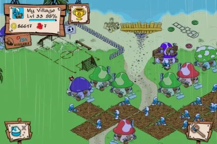 Smurfs village - веселий синій фермер, obofon (village) Smurfs village - веселий синій фермер, obofon