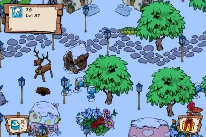 Smurfs village - веселий синій фермер, obofon (огляд гри) Smurfs village - веселий синій фермер, obofon