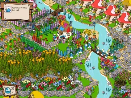 Smurfs village на ipad, все про ipad (безкоштовні гри) Smurfs village на ipad, все про ipad