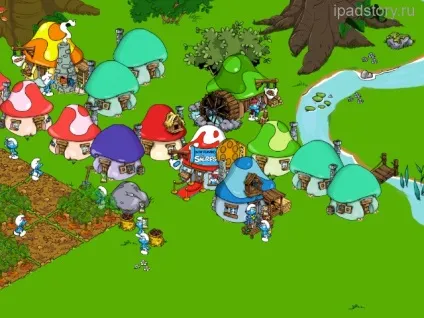 Smurfs village на ipad, все про ipad (онлайн гри) Smurfs village на ipad, все про ipad