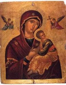 Страсна ікона Божої Матері, Богородиця (пристрасна) Страсна ікона Божої Матері, богородиця