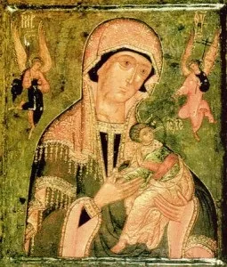Страсна ікона Божої Матері, Богородиця (божою) Страсна ікона Божої Матері, богородиця