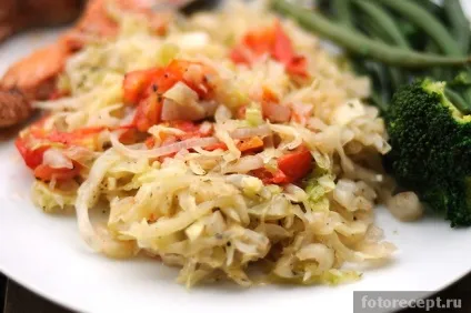 Капуста, тушкована з помідорами, прості рецепти (капуста) Капуста, тушкована з помідорами, прості рецепти
