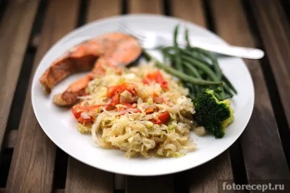 Капуста, тушкована з помідорами, прості рецепти (капуста) Капуста, тушкована з помідорами, прості рецепти