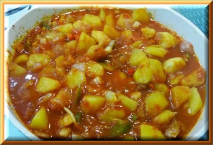 Картопля тушкована з овочами, ода кулінарії (картопля з овочами рецепт з фото) Картопля тушкована з овочами, ода кулінарії
