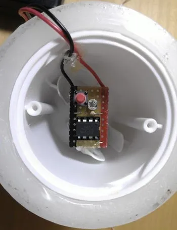 Світлодіодна свічка на attiny