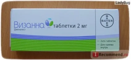 Таблетки bayer Візану - «Візану перемогла ендометріоз! 9 місяців лікування, побічні ефекти, (таблетки) Таблетки bayer Візану - «Візану перемогла ендометріоз! 9 місяців лікування, побічні ефекти,