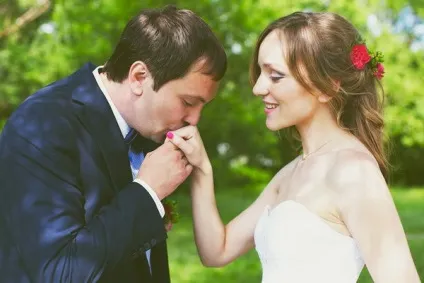 Весілля в стилі зелене яблуко