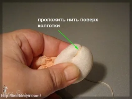 Техніка виготовлення ляльок з колготок - ніжки (лялька своїми руками) Техніка виготовлення ляльок з колготок - ніжки