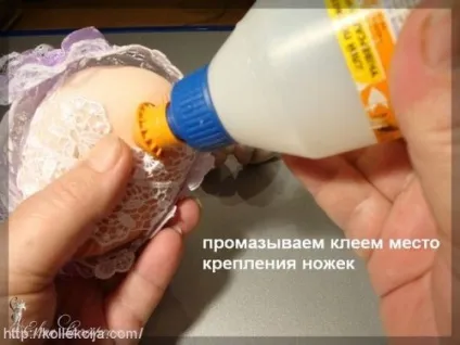 Техніка виготовлення ляльок з колготок - ніжки (з колготок) Техніка виготовлення ляльок з колготок - ніжки