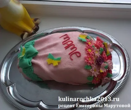 Торт з мастикою
