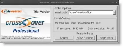 Встановлюємо windows додаток в linux використовуючи crossover