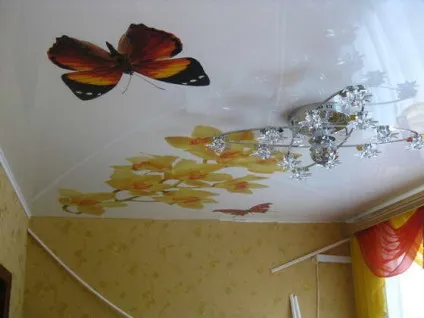 Види і властивості натяжних стель, улюблений будинок