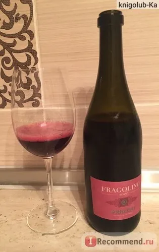 Вино ігристе fragolino rosso perlino - «і нехай фраголіно заборонено в європі, я все одно його