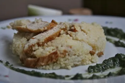 Смачний рецепт кускусу з куркою - як варити кускус в каструлі, покроковий рецепт з фото (кускусу) Смачний рецепт кускусу з куркою - як варити кускус в каструлі, покроковий рецепт з фото