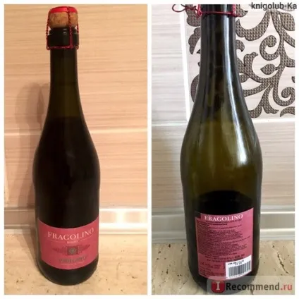Вино ігристе fragolino rosso perlino - «і нехай фраголіно заборонено в європі, я все одно його