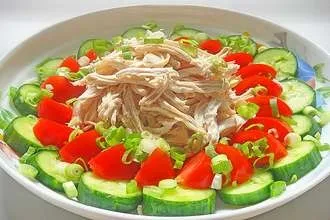 Японський салат з куркою