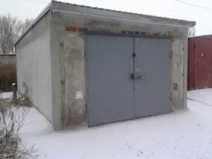 Залізобетонний гараж вага і розміри готового збірного бетонного гаража, рекомендації де розмістити