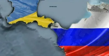 Керченську протоку з'єднує два моря - чорне і азовське, і дві держави - Україна та Україна, (протока) Керченську протоку з'єднує два моря - чорне і азовське, і дві держави - Україна та Україна,