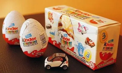 Кіндер молочний скибочку і інші види продукції компанії (скибочку) Кіндер молочний скибочку і інші види продукції компанії