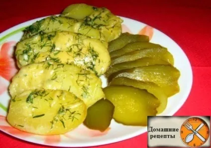 Картопля в сирному соусі 1