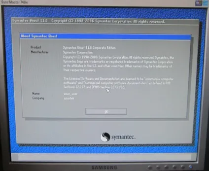 Клонування жорсткого диска за допомогою norton ghost (клонування) Клонування жорсткого диска за допомогою norton ghost