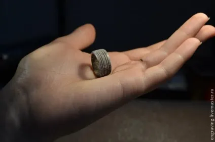Кільце з рогу оленя - ярмарок майстрів - ручна робота, handmade (гравер) Кільце з рогу оленя - ярмарок майстрів - ручна робота, handmade