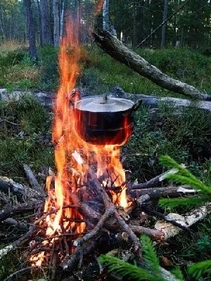 Багаття, типи вогнищ