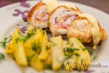 Кордон блю з курячого філе з сиром рецепт з фото (м'ясні страви) Кордон блю з курячого філе з сиром рецепт з фото