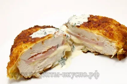 Кордон блю (з курки), смачні рецепти (скибочки кількістю їдців) Кордон блю (з курки), смачні рецепти