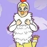 Костюм курчати своїми руками