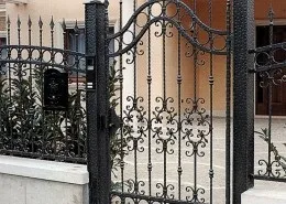 Ковані хвіртки на дачі фото, креслення, монтаж (ковані) Ковані хвіртки на дачі фото, креслення, монтаж
