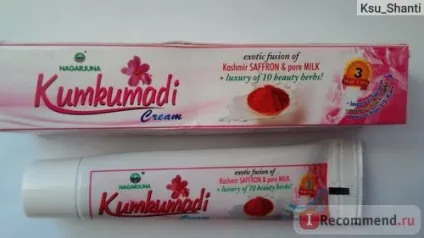 Крем для обличчя nagarjurna kumkumadi cream - «аюрведа- секрети молодості і краси стародавній індії (kumkumadi) Крем для обличчя nagarjurna kumkumadi cream - «аюрведа- секрети молодості і краси стародавній індії