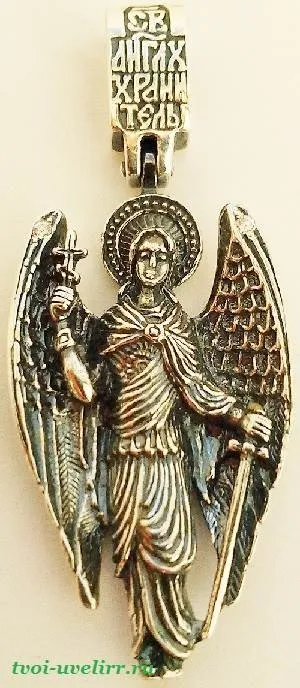 Кулон ангел, твій ювелір (золотий кулон ангел) Кулон ангел, твій ювелір