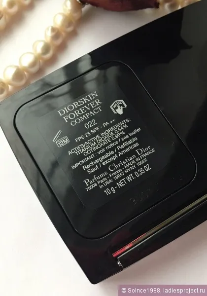 Крем-пудра dior diorskin forever compact (відтінок № 022 camee) - відгуки, фото і ціна (крем-пудра) Крем-пудра dior diorskin forever compact (відтінок № 022 camee) - відгуки, фото і ціна