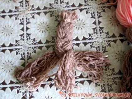 Лялька-мотанка з пряжі, майстер-клас своїми руками