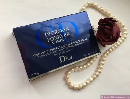 Крем-пудра dior diorskin forever compact (відтінок № 022 camee) - відгуки, фото і ціна (люкс) Крем-пудра dior diorskin forever compact (відтінок № 022 camee) - відгуки, фото і ціна