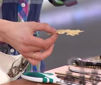 мереживні сережки