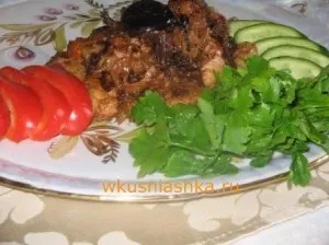 Куряче філе з чорносливом, кулінарні рецепти смачно (філе) Куряче філе з чорносливом, кулінарні рецепти смачно