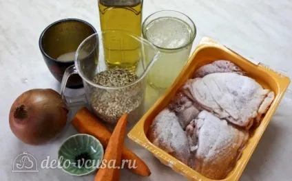 Курка з перловкою в горщиках рецепт з фото - покрокове приготування перловки з куркою в горщику (горщиках) Курка з перловкою в горщиках рецепт з фото - покрокове приготування перловки з куркою в горщику