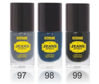 Лак для нігтів lux visage jeans effect №97 відгуки і Свотч - колекції макіяжу та відгуки про косметику (visage) Лак для нігтів lux visage jeans effect №97 відгуки і Свотч - колекції макіяжу та відгуки про косметику