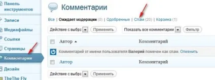 Akismet, плагін від спаму
