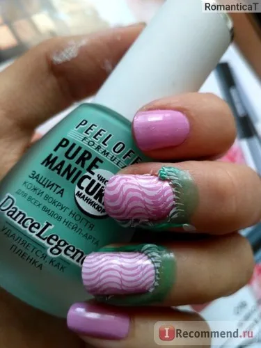 Лак-плівка dance legend pure manicure - «як акуратно зробити будь-який дизайн нігтів засіб для (manicure) Лак-плівка dance legend pure manicure - «як акуратно зробити будь-який дизайн нігтів засіб для