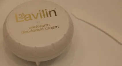 Lavilin underarm deodorant cream