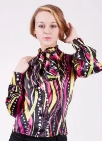 атласні блузки